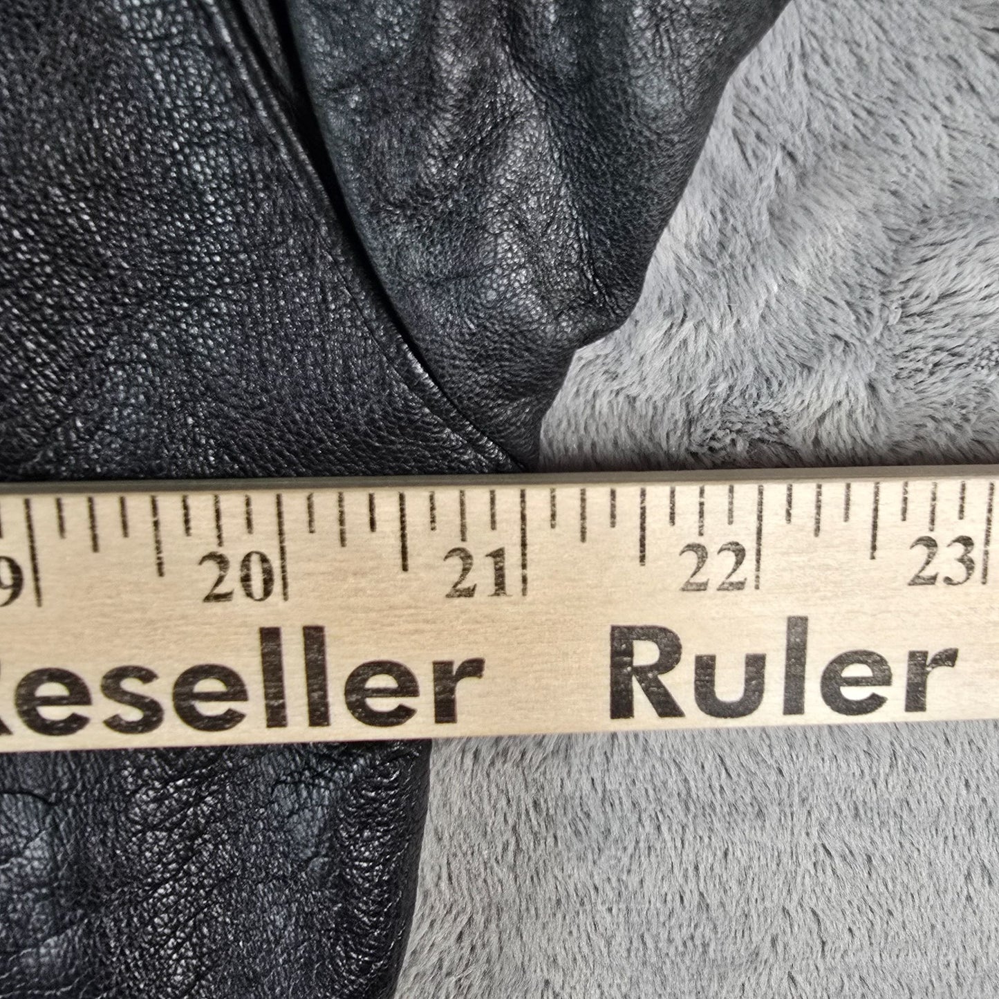 Vintage 1980s Samson Women's Oversized Batwing Sleeve Black Leather Jacket (L)