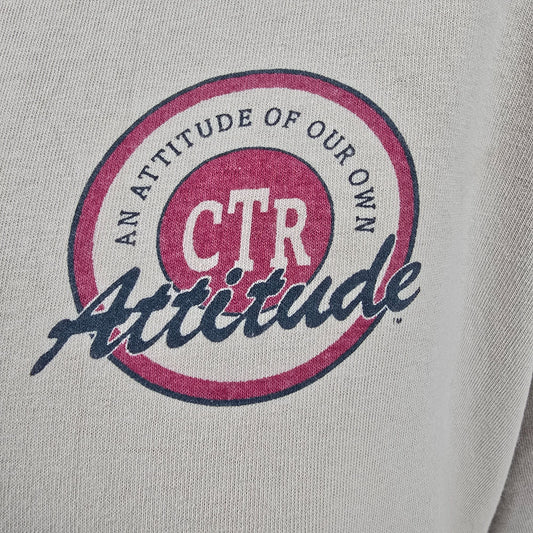 Vintage 1990s Choose the Right "CTR Attitude" LDS/Mormon T-Shirt (XXL)