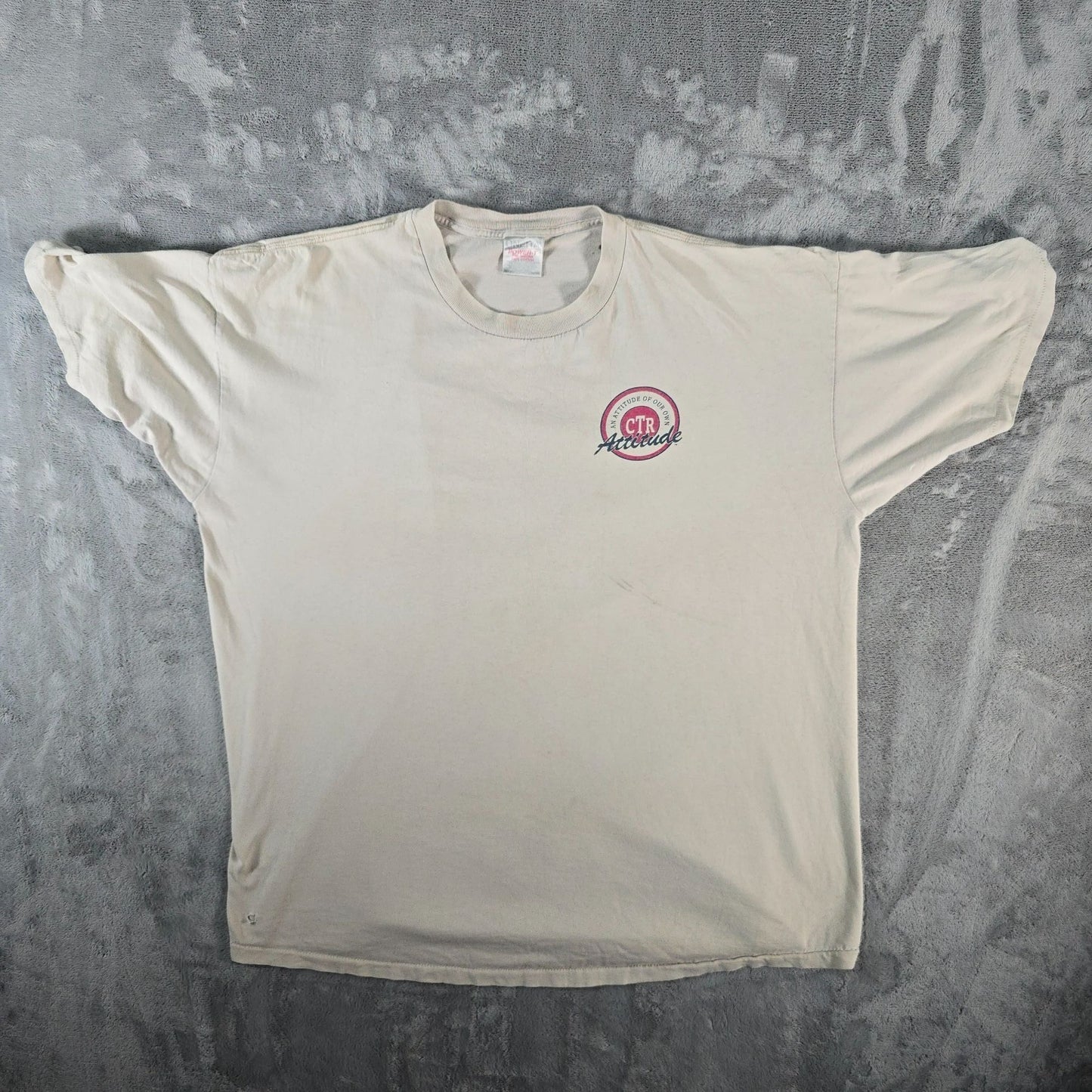 Vintage 1990s Choose the Right "CTR Attitude" LDS/Mormon T-Shirt (XXL)