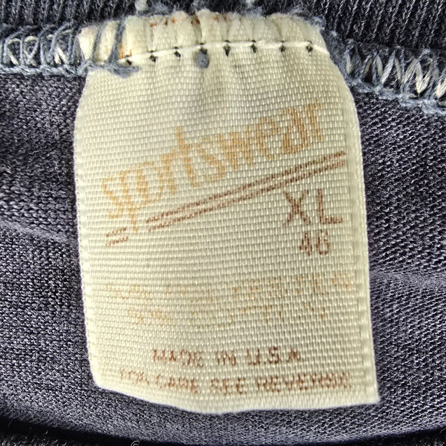 Vintage 1970s Distressed Bangor and Aroostook Railroad Maine T-Shirt (M/L)