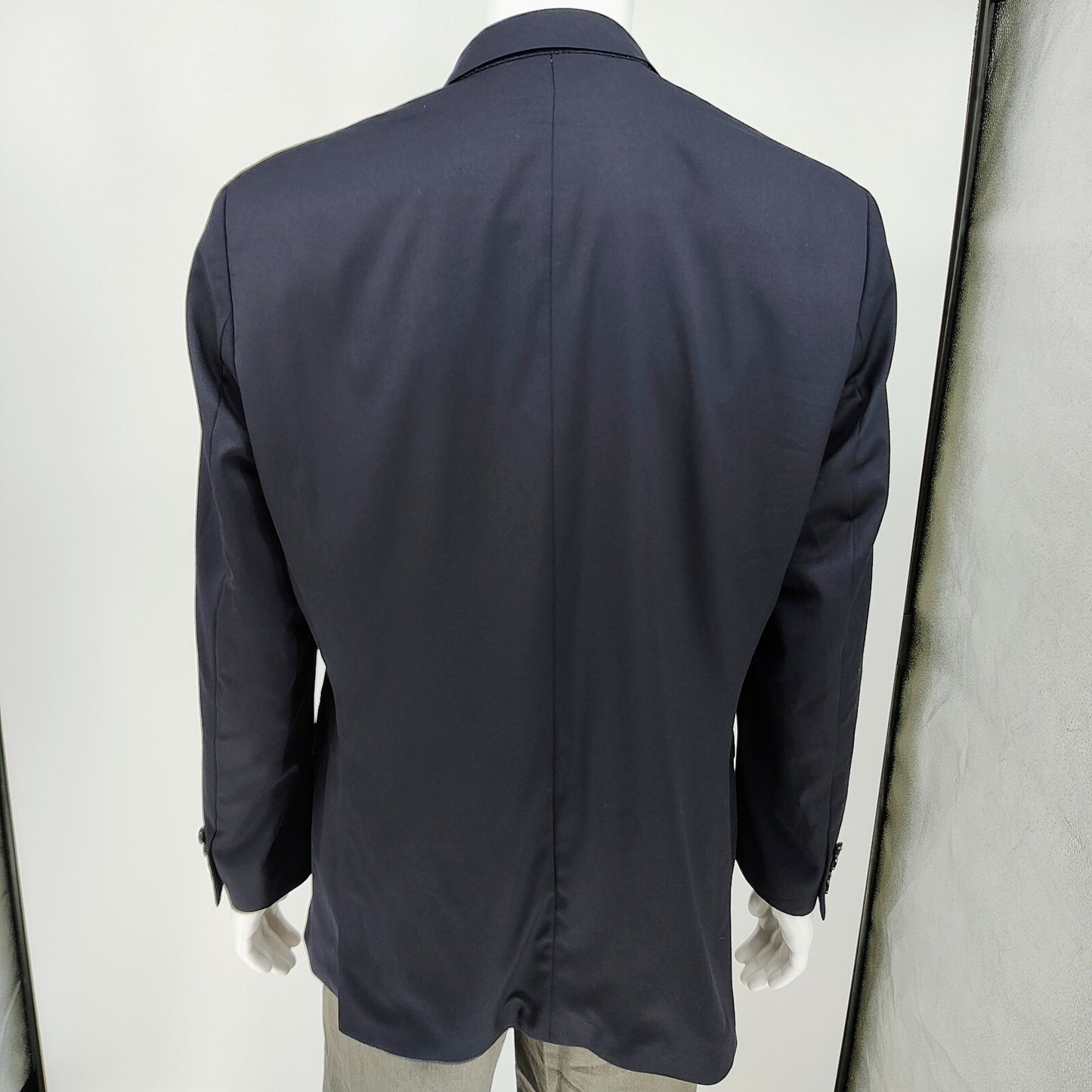 Boss Hugo Boss Super 100 Midnight Blue Pasolini/Movie US Suit Jacket (42R)