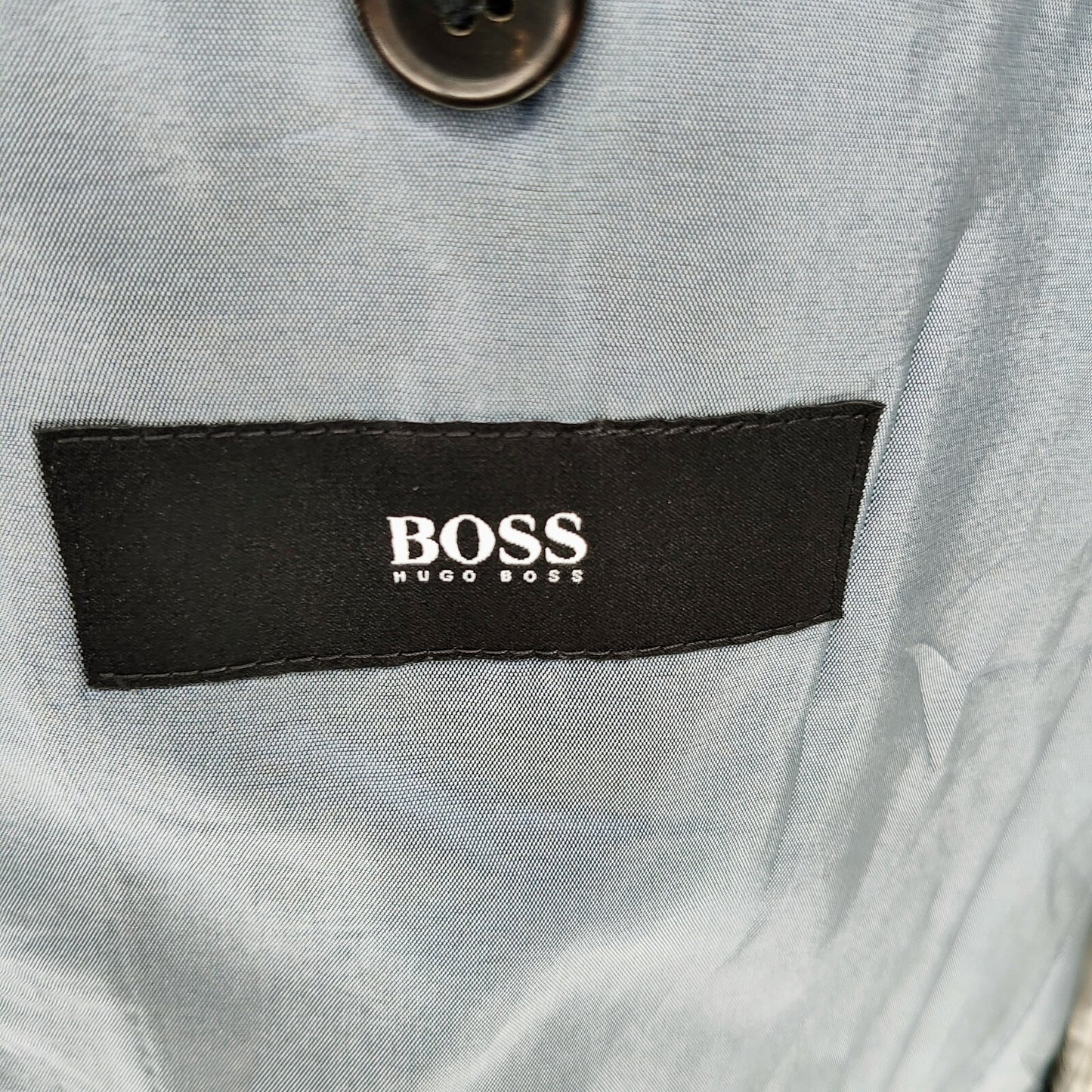 Boss Hugo Boss Super 100 Midnight Blue Pasolini/Movie US Suit Jacket (42R)