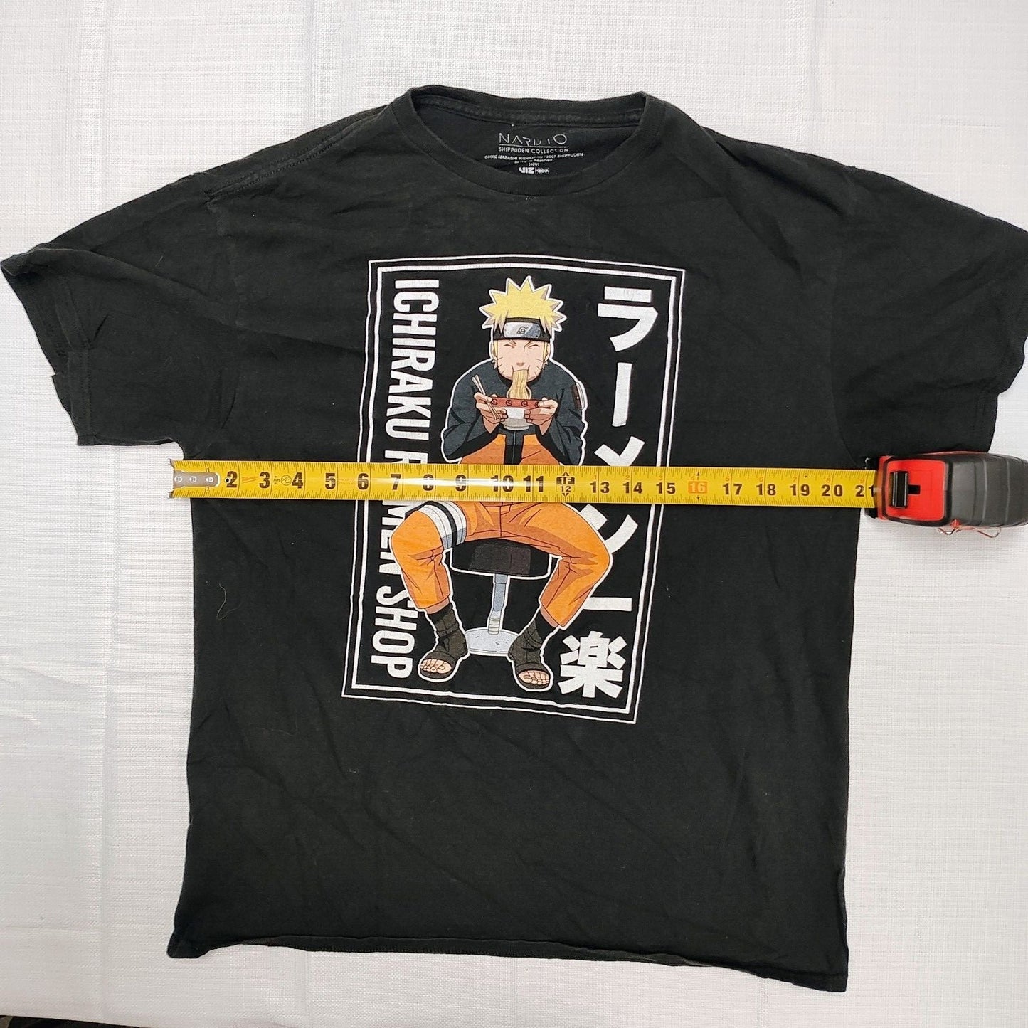 Naruto Shippuden Collection "Ichiraku Ramen Shop" Anime Graphic T-Shirt (L)