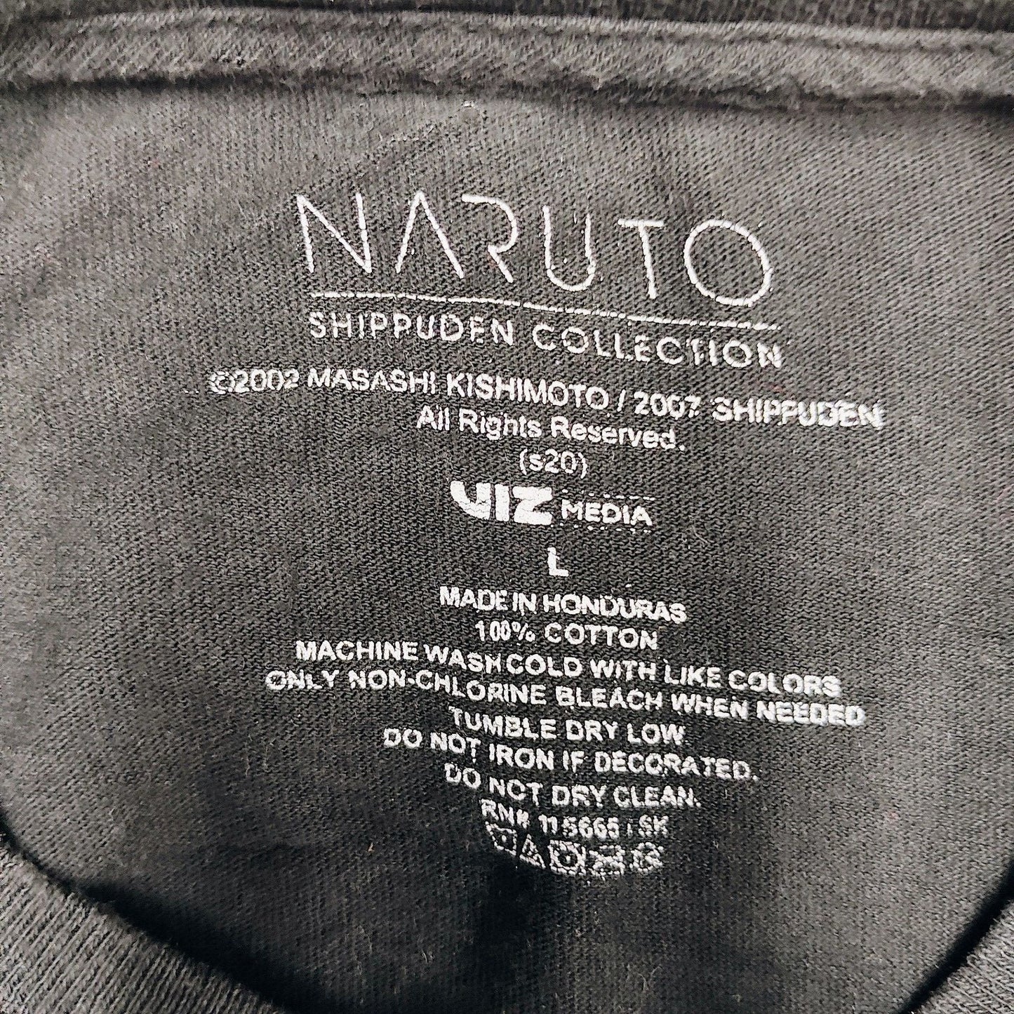 Naruto Shippuden Collection "Ichiraku Ramen Shop" Anime Graphic T-Shirt (L)