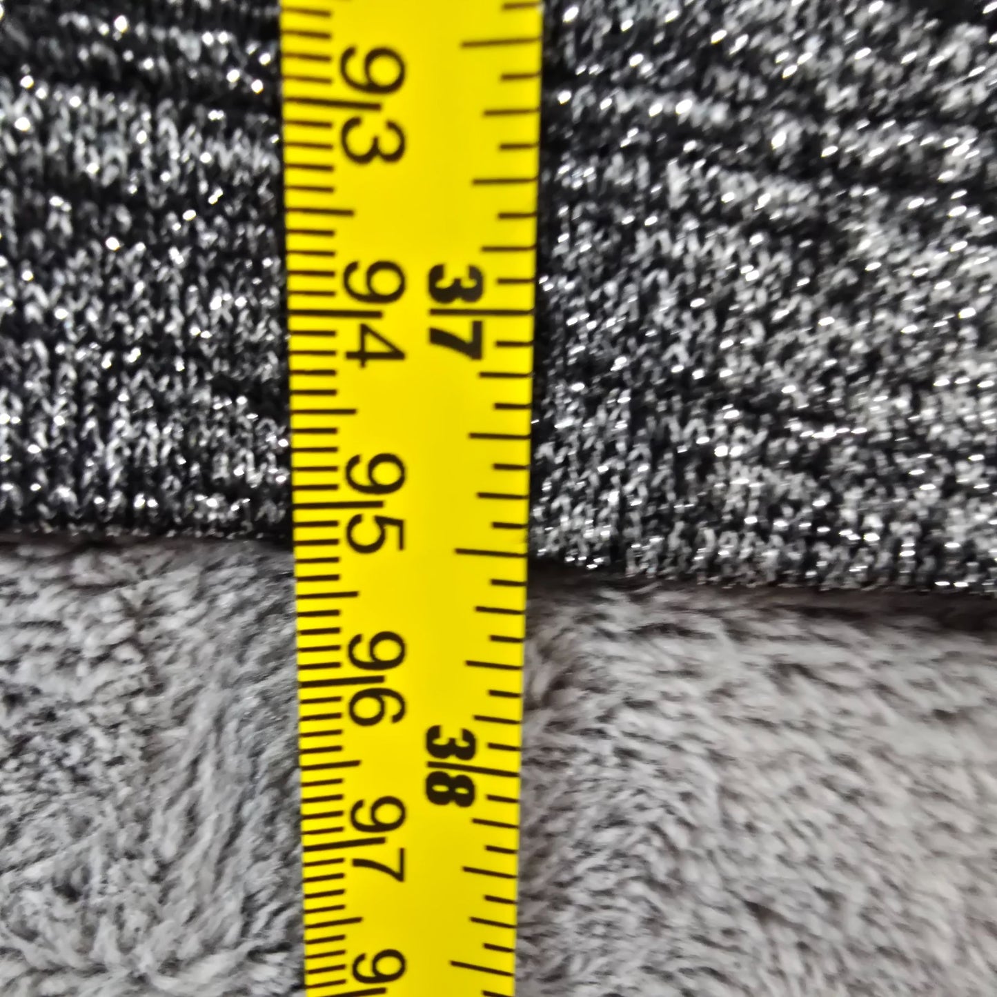 Gap Holiday 2017 Silver Jersey Knit Long Sleeve Metallic Swing Dress (S)