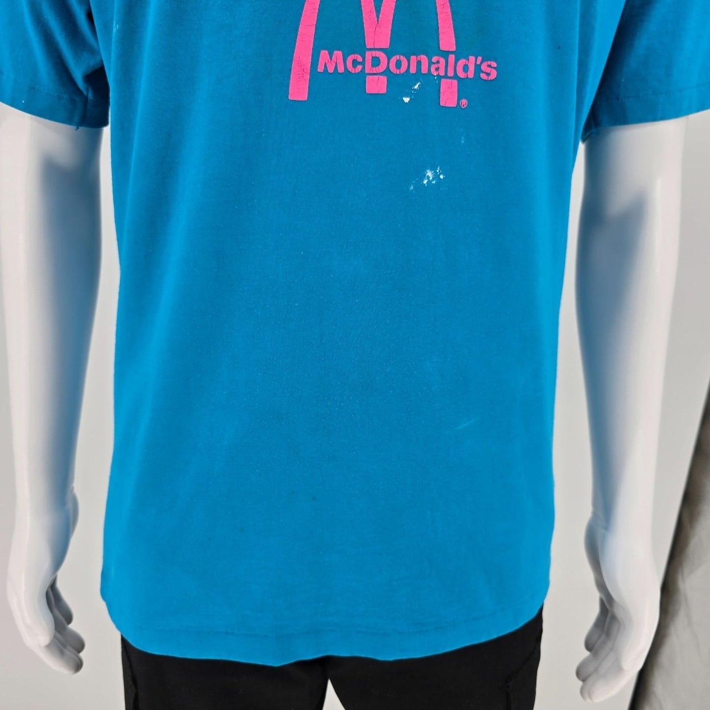 Vintage Early 1990s McDonalds "What You Want is What You Get" Promo T-Shirt (XL)