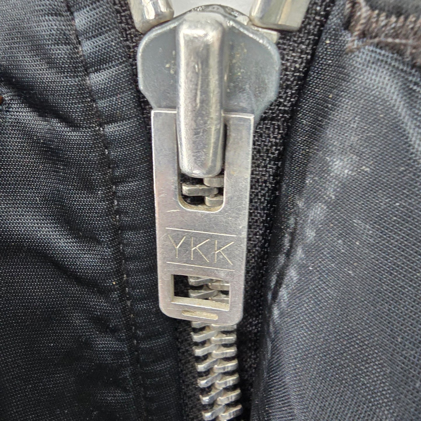 Distressed Vintage 1980s Horace Small Tuffy Jac Police Bomber Jacket (L)