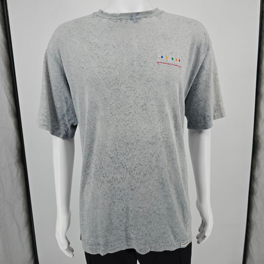 Vintage Early 1990s Crazy Shirts Mineral Wash Hawaii Embroidered T-Shirt (XL)