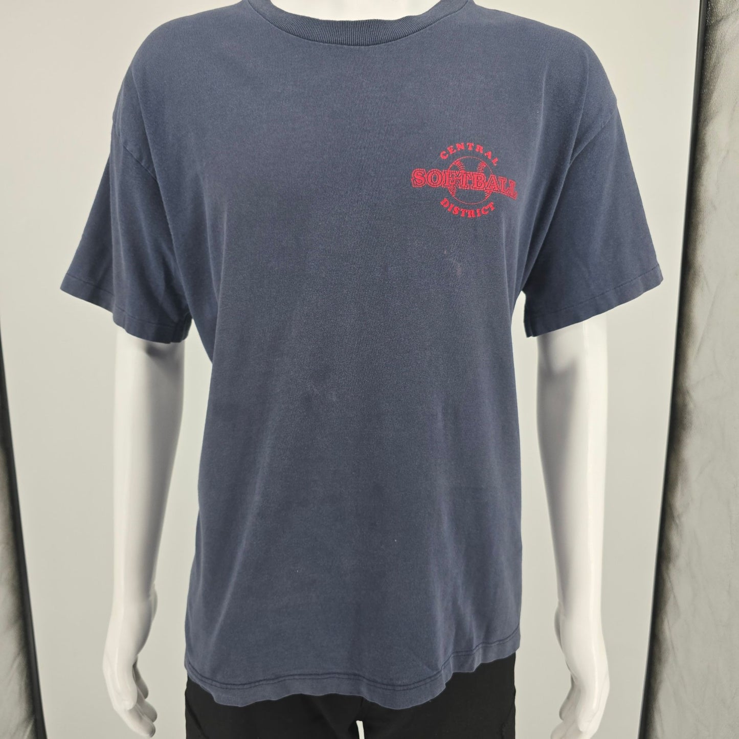 Vintage 1990s Phoenix AZ Central District Co-Rec Softball League T-Shirt (XL)