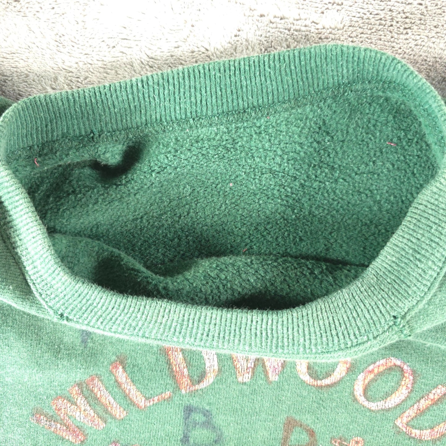 Vintage 1960s Wildwood New Jersey Cropped Short Sleeve Sweatshirt (Youth Large)