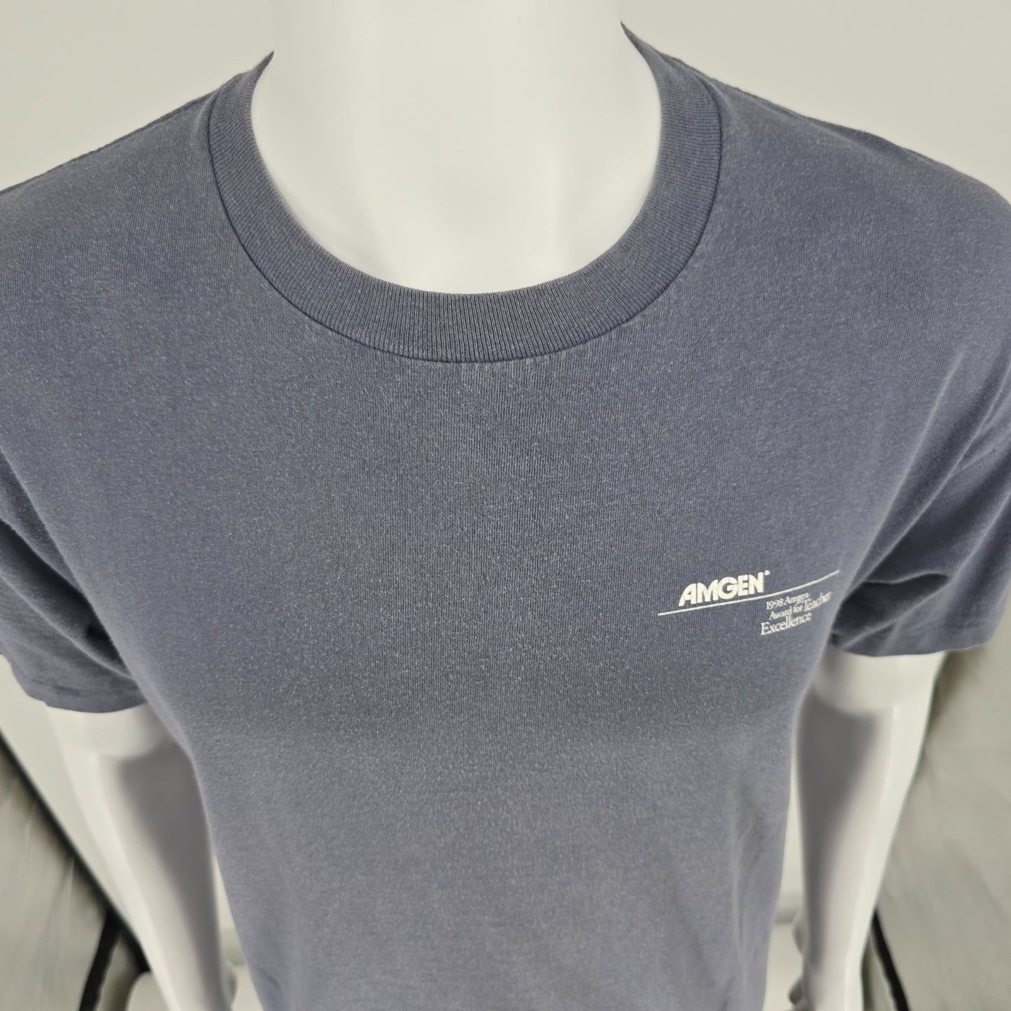 Vintage 1990s Anvil 1998 Amgen Award for Teacher Excellence T-Shirt (L)