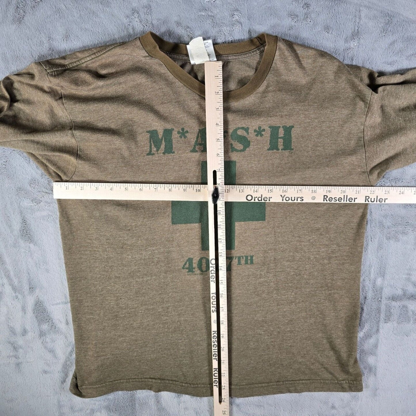 Vintage 2000s Thunder Creek Mash 4077th Made in USA Ringer Tee T-Shirt (L)