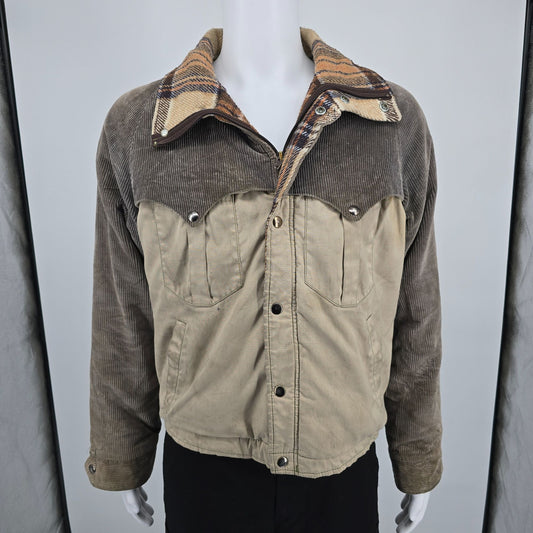 Vintage 1970s Gordon & Ferguson Field & Stream Western Trucker Jacket (42/L)