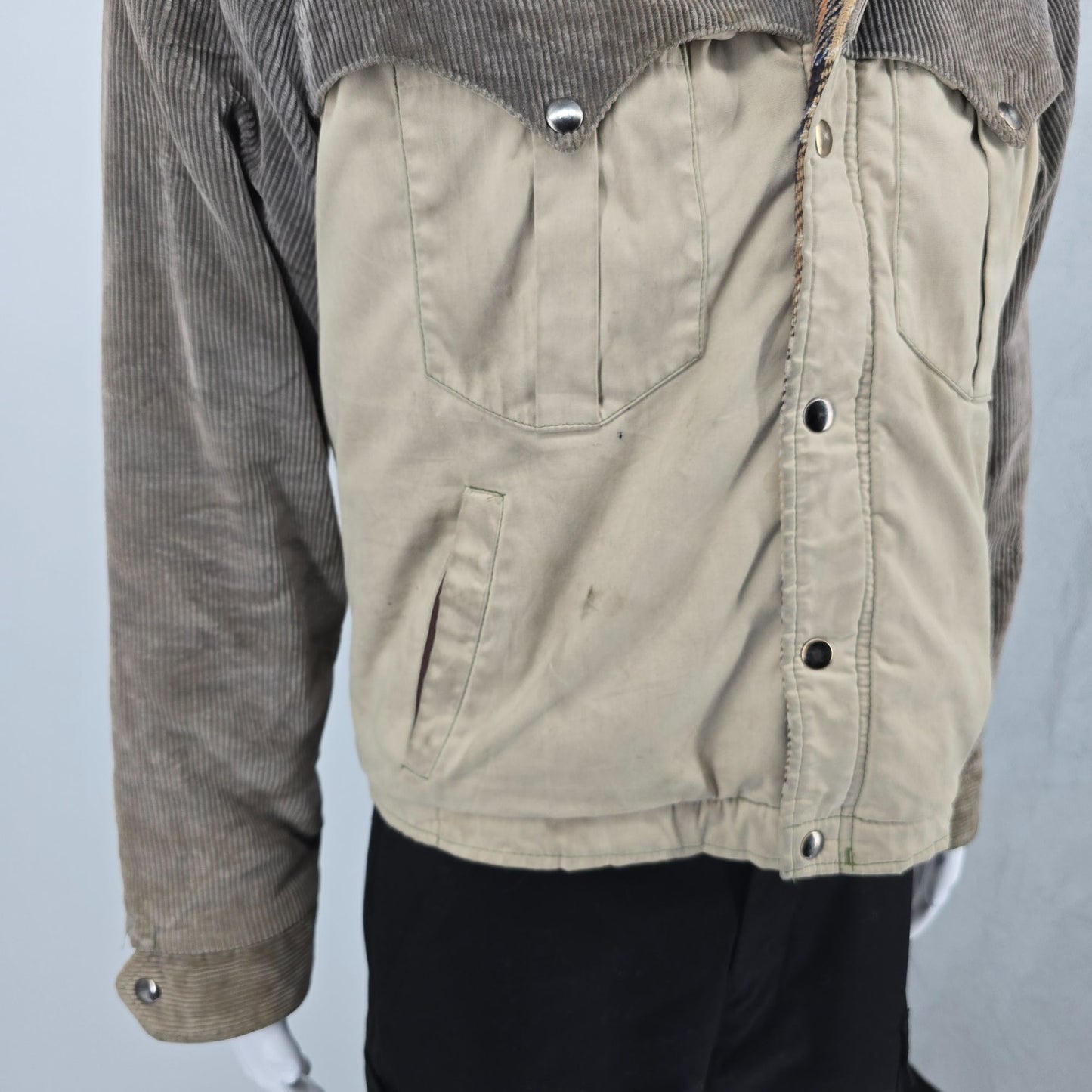 Vintage 1970s Gordon & Ferguson Field & Stream Western Trucker Jacket (42/L)