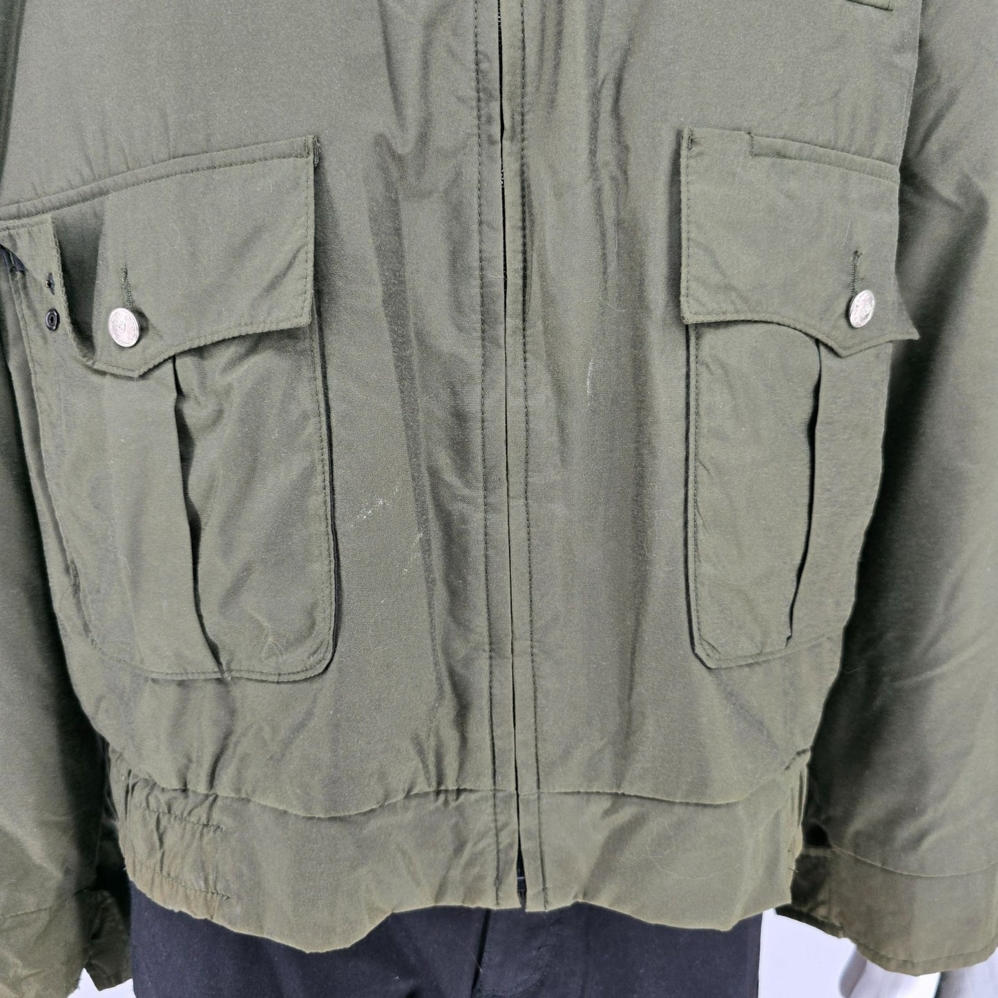 Vintage 1990s Horace Small Nylon Winter Patrol Jacket w/ Thinsulate Lining (46R)