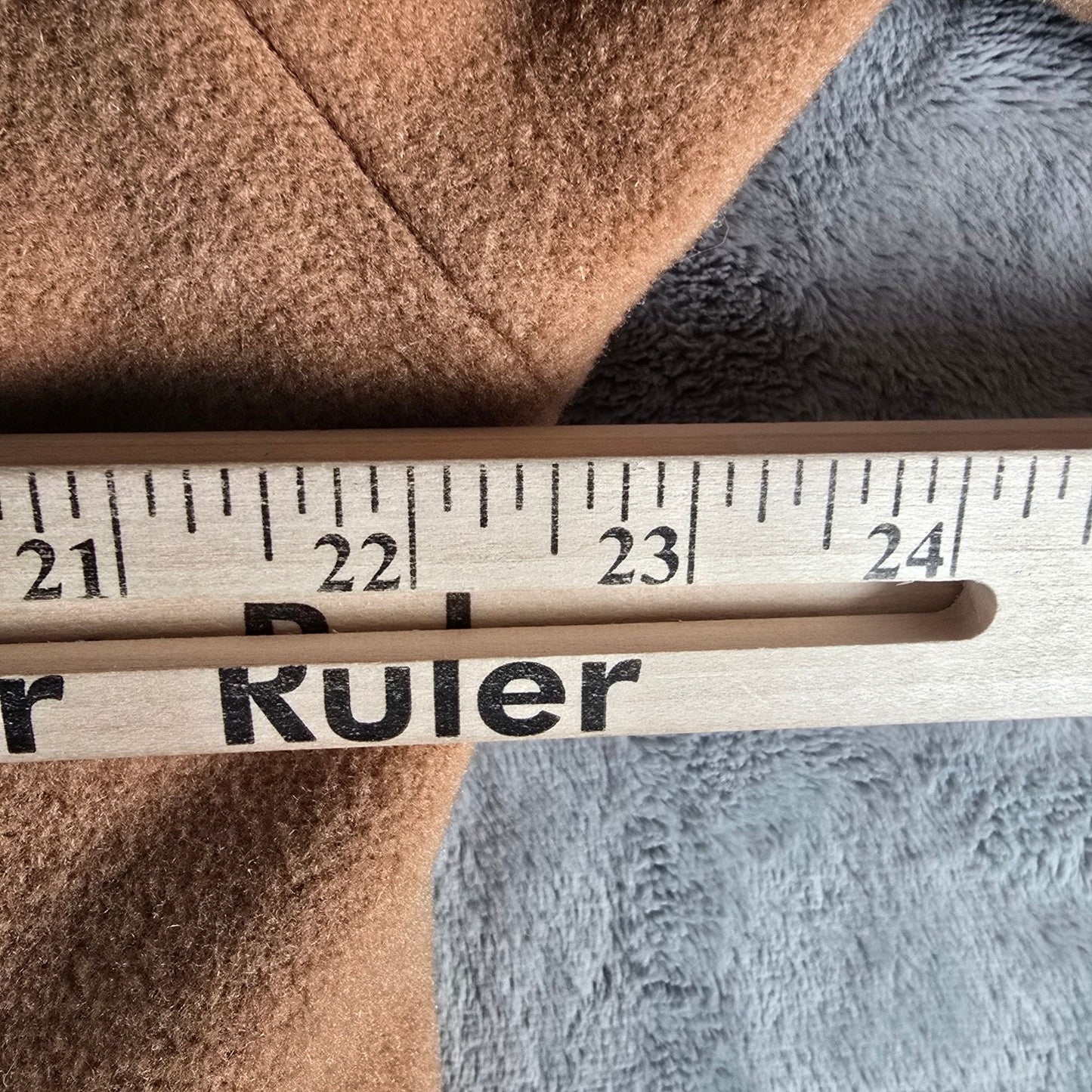 Vintage 1940s Kirshmoor Women's Kirshalpa Wool Tan Long Coat (L/XL) *Flaws