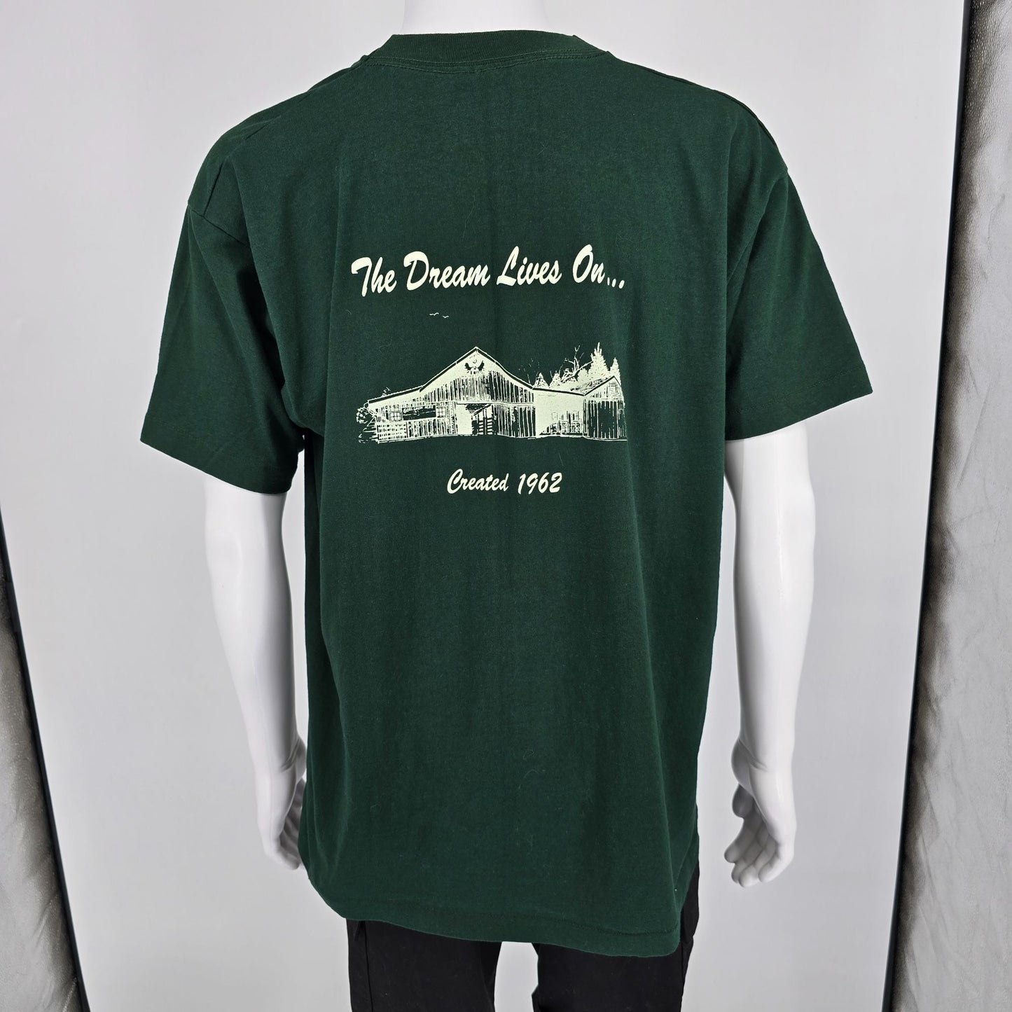 Vintage 1990s Fruit of the Loom God's Green Acre Ranch Missouri T-Shirt (XL)
