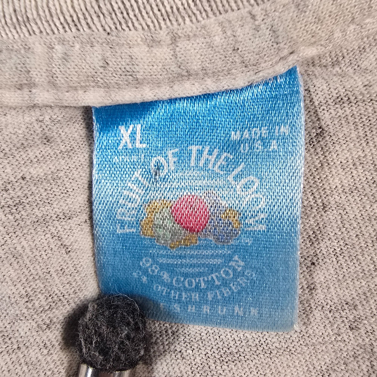 Vintage 1990s Fruit of the Loom Amphicar Retro Logo Single Stitch T-Shirt (XL)