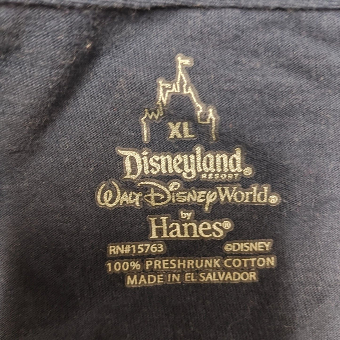 Disneyland Resort Walt Disney World by Hanes 2012 Mickey Mouse T-Shirt (XL)