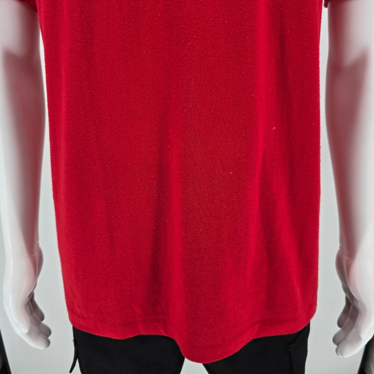 Vintage Oneita 1990s Paradise Valley Plaza Bonita Club Walk Red T-Shirt (M/L)