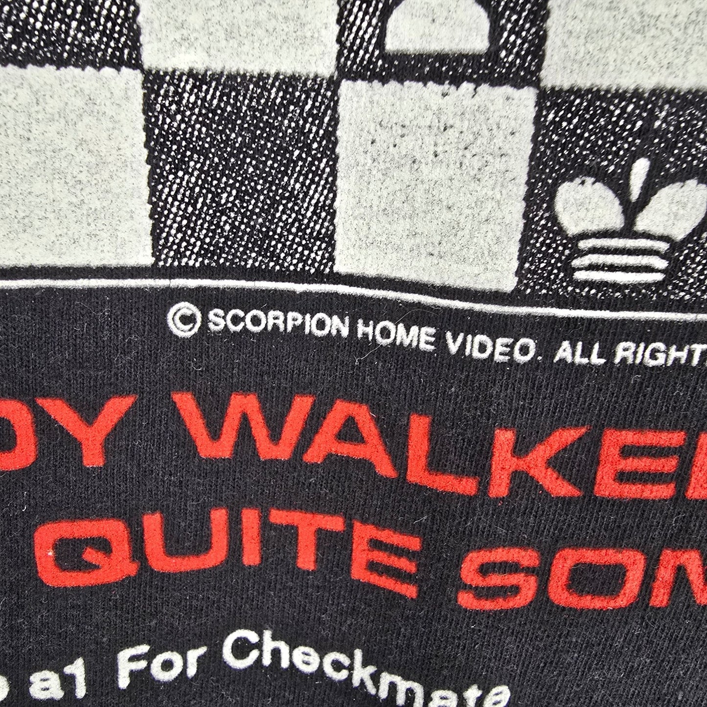 2020s Scorpion Home Video Ingmar Bergman's The Seventh Seal Chess T-Shirt (L)