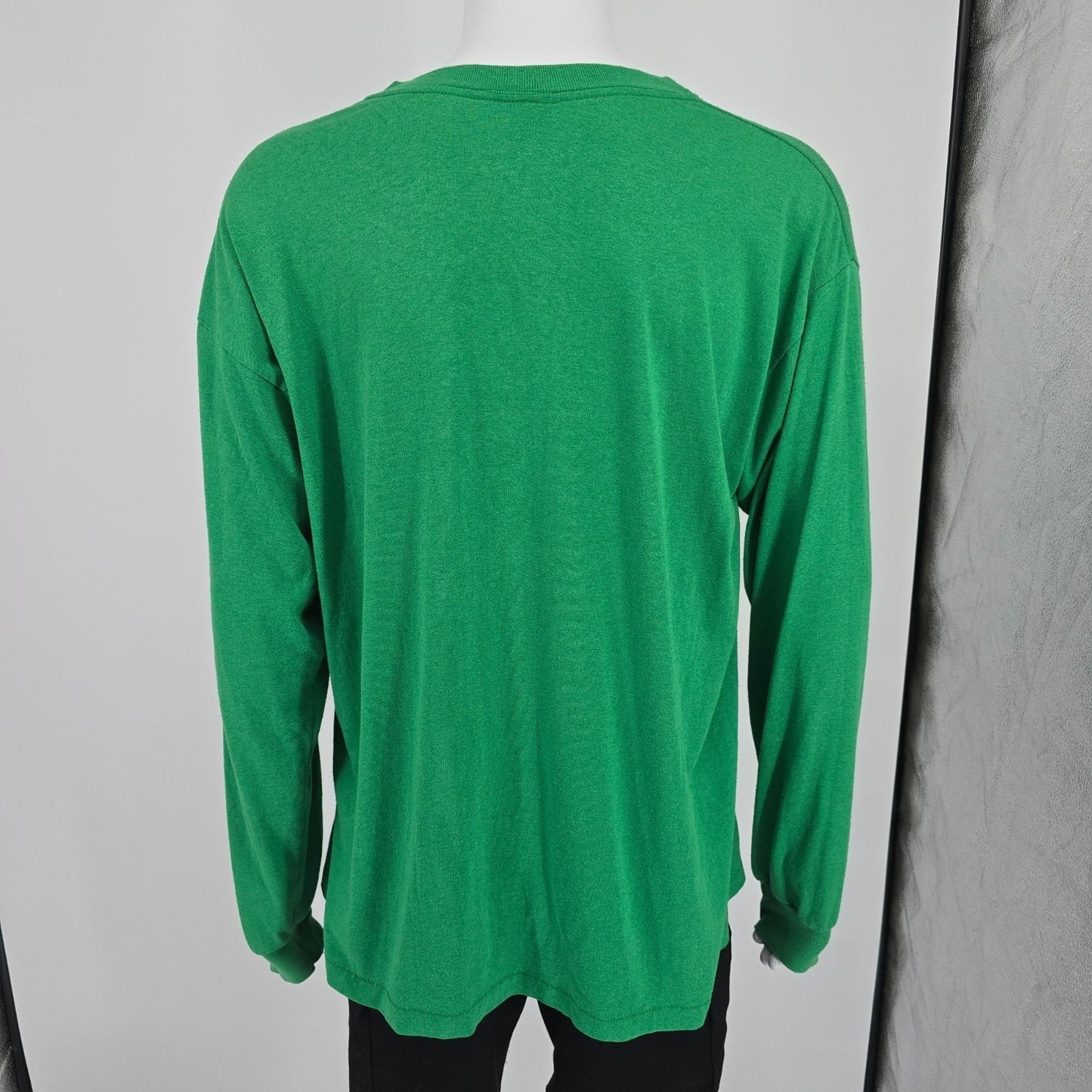 Vintage 1990s Tennessee River Heavyweight Kelly Green Long Sleeve T-Shirt (XL)