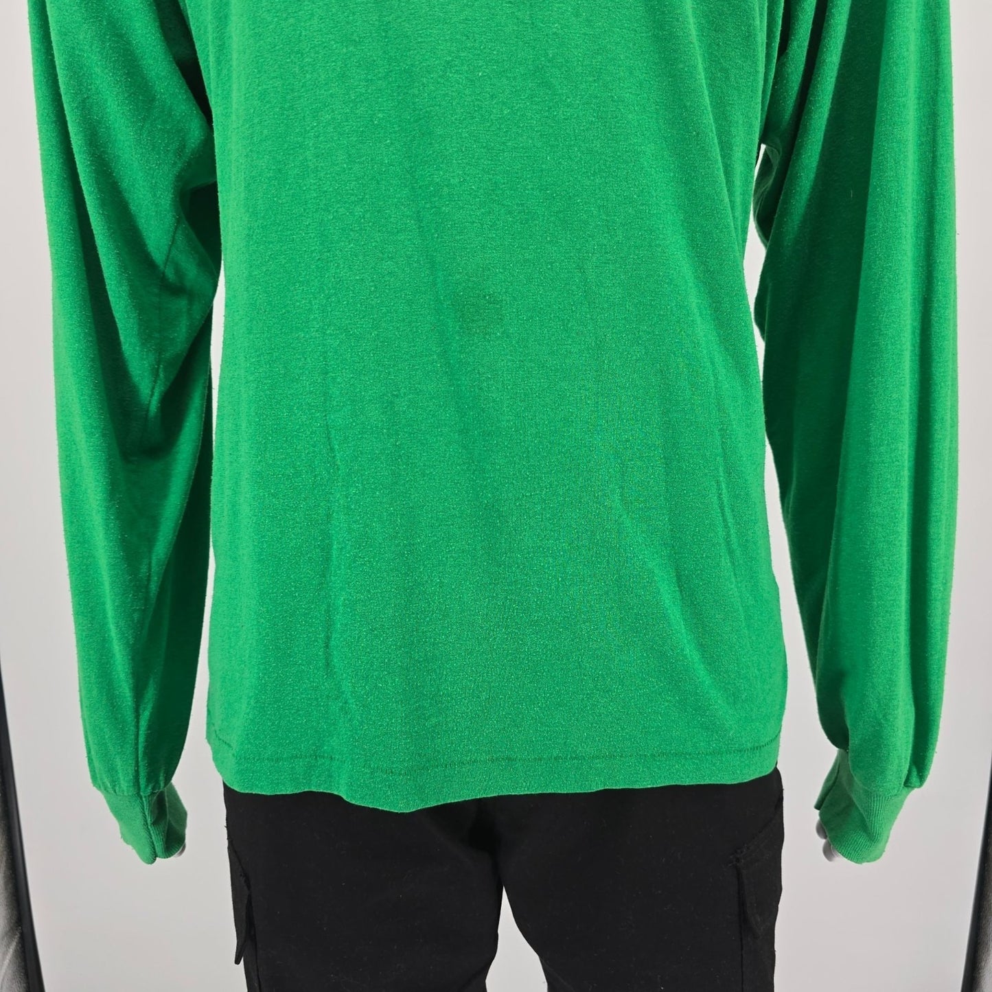 Vintage 1990s Tennessee River Heavyweight Kelly Green Long Sleeve T-Shirt (XL)