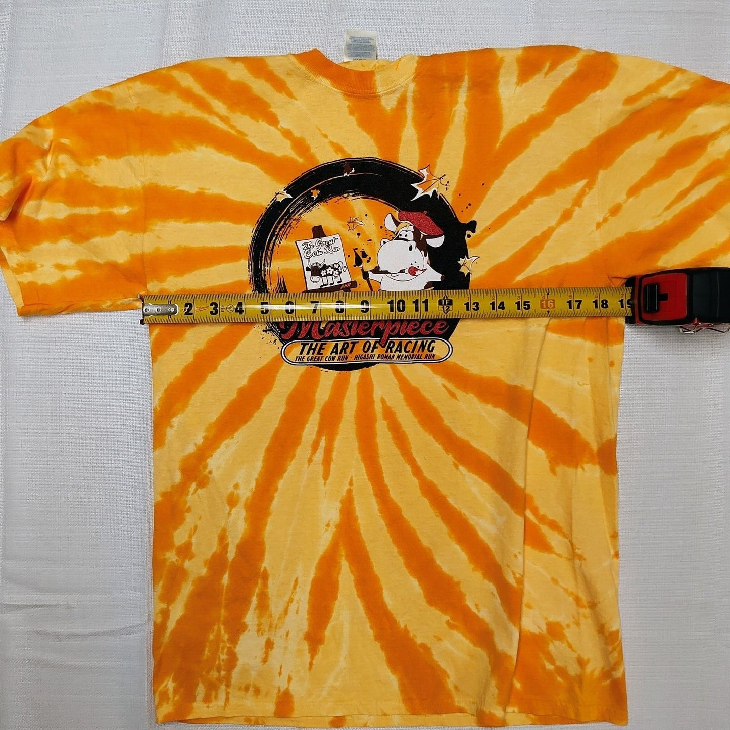 The Great Cow Run - Higashi Roman Memorial Run The Art of Racing T-shirt (M)