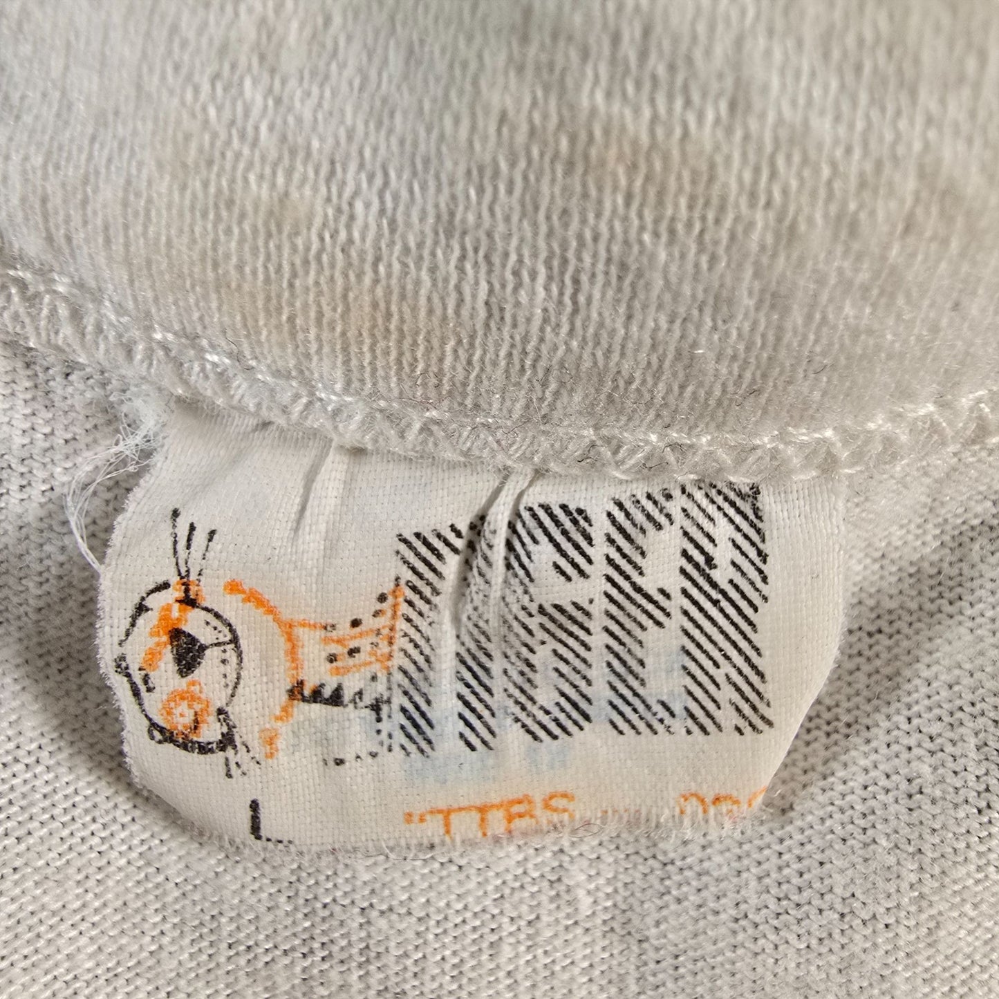 Vintage 1980s Tiger Buccoo Reef Tobago Single Stitch Souvenir T-Shirt (M) *Flaws