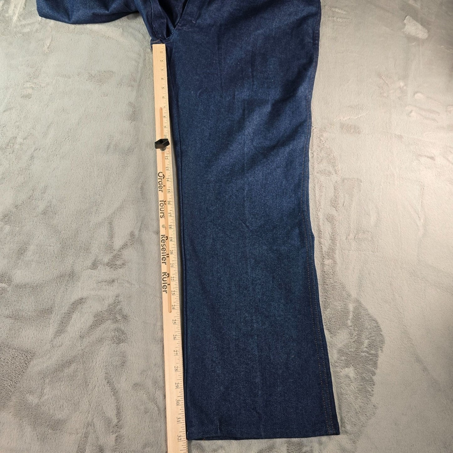 Vintage 1980s Wrangler NWT Deadstock 85301PS Dark Indigo Jeans (45x32)