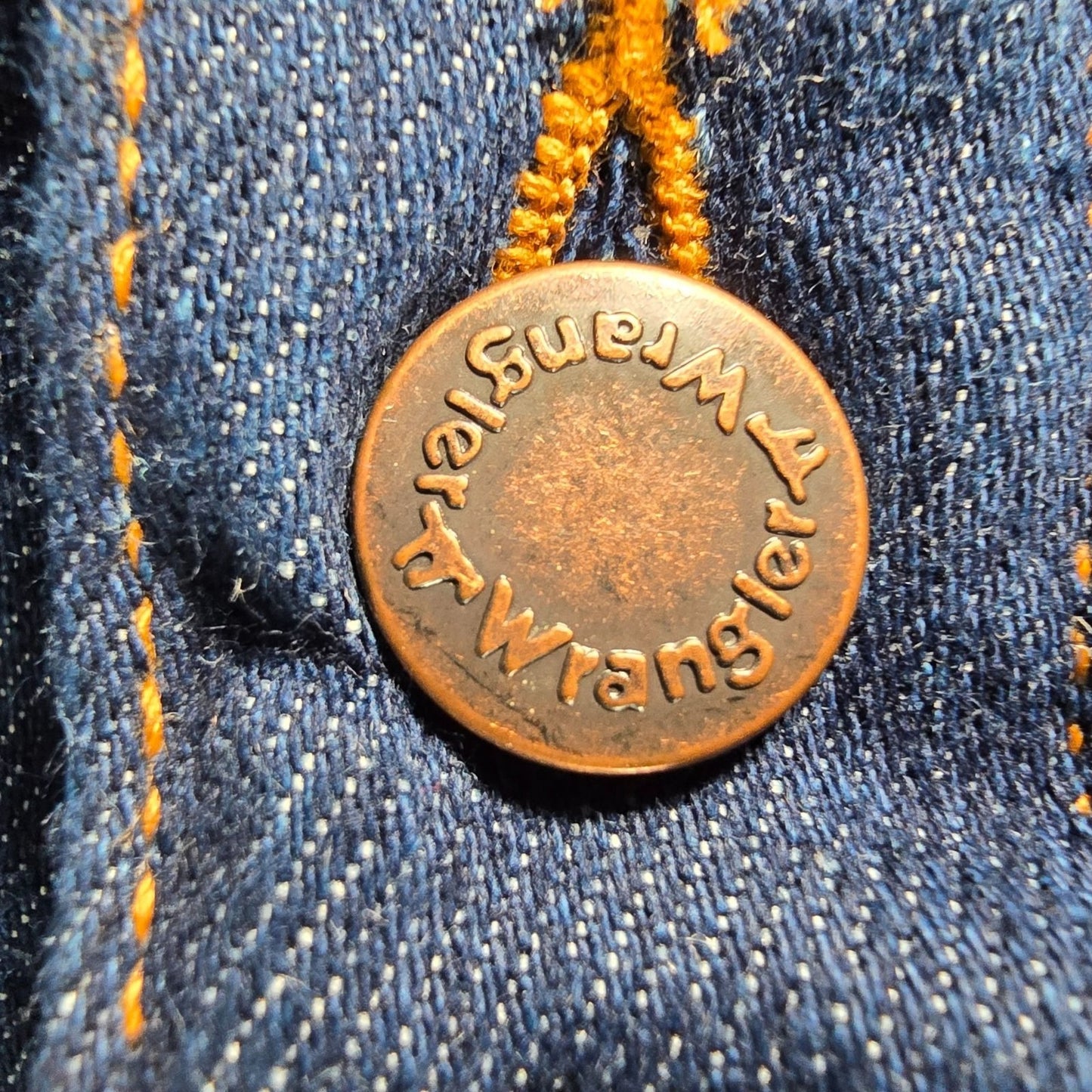 Vintage 1980s Wrangler NWT Deadstock 85301PS Dark Indigo Jeans (45x32)