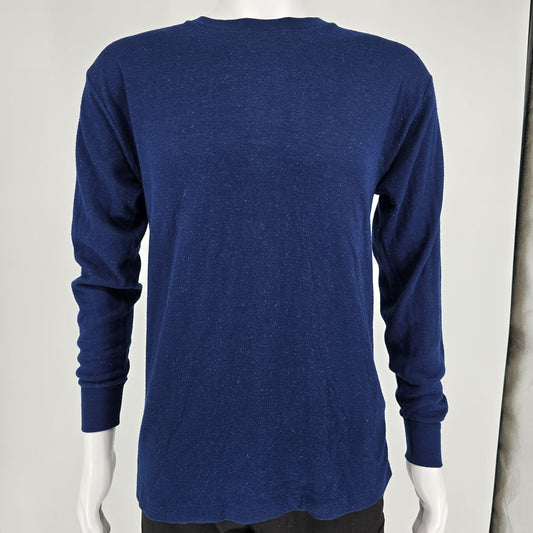 Vintage 1970s Sears Sports Center Long Sleeve Thermal Long Sleeve T-Shirt (M)