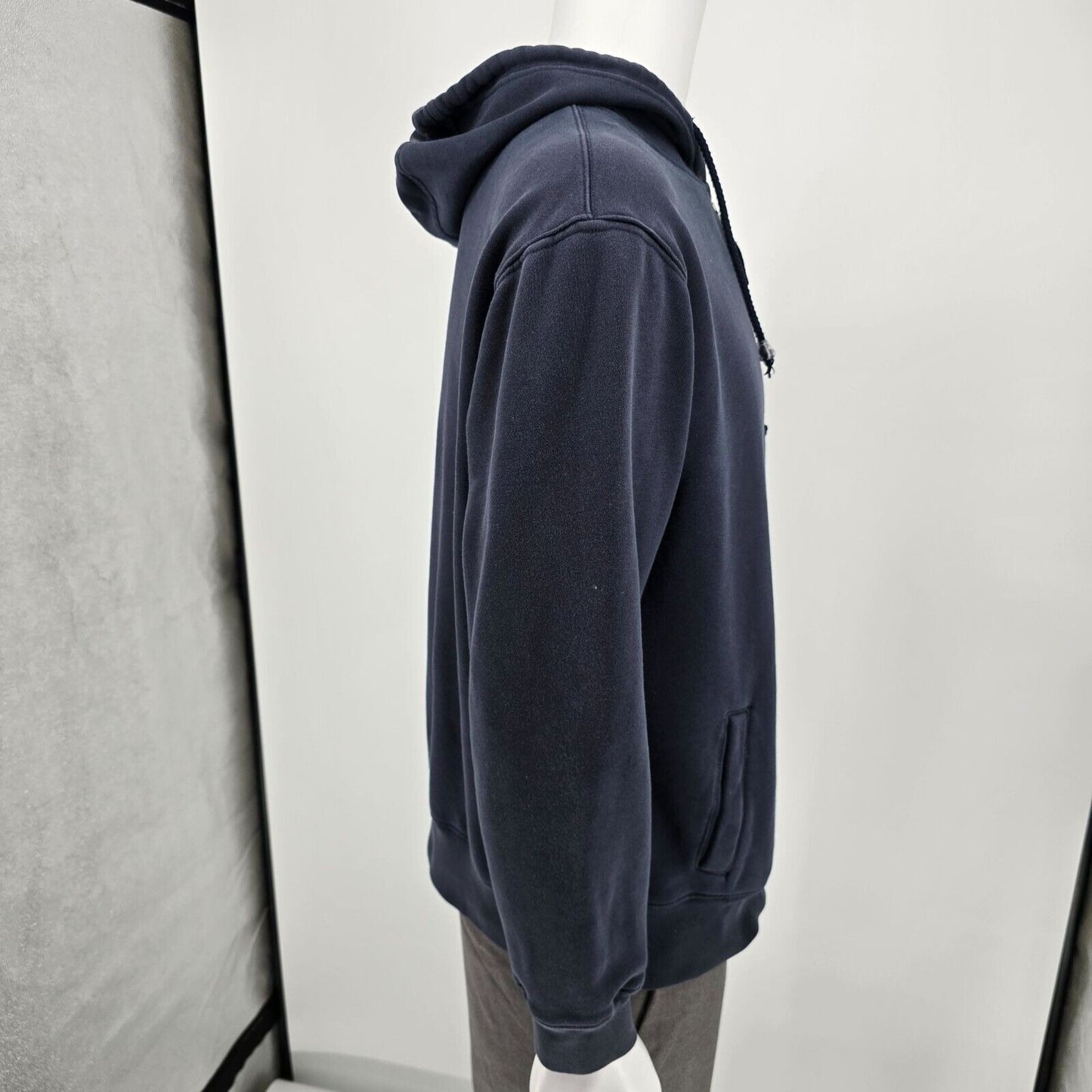 Vintage Y2K Goody's Ivy Crew Sport Full Zip Navy Blue Hooded Sweatshirt (M)