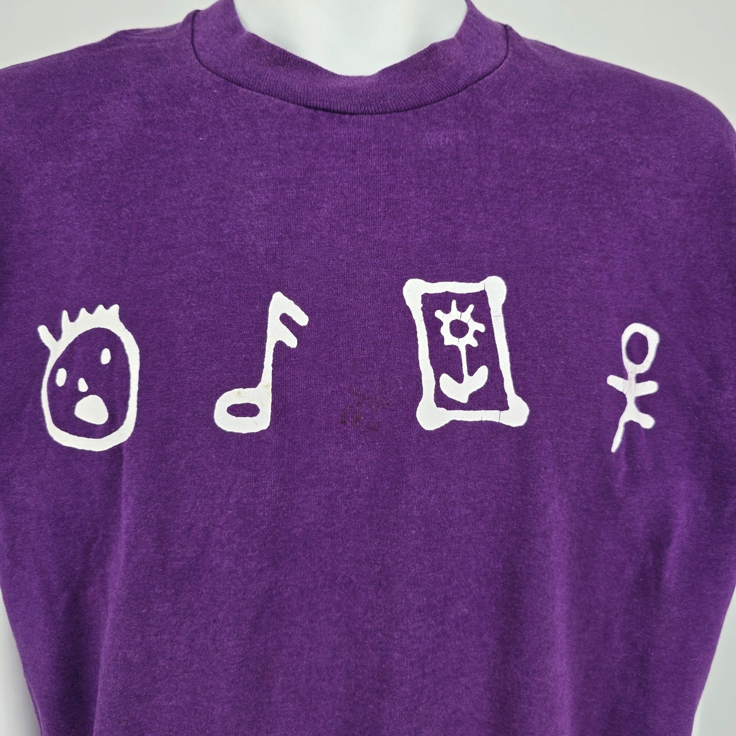 Vintage 1990s Fruit of the Loom Purple Cincinnati Fine Arts Fund T-Shirt (XL)