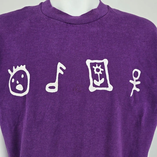 Vintage 1990s Fruit of the Loom Purple Cincinnati Fine Arts Fund T-Shirt (XL)