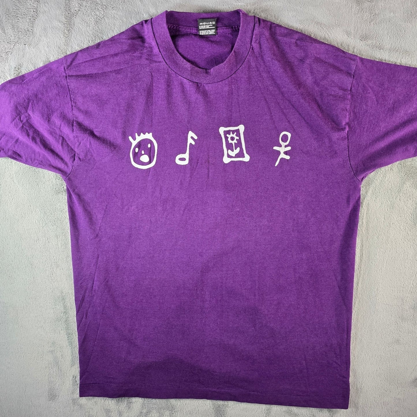 Vintage 1990s Fruit of the Loom Purple Cincinnati Fine Arts Fund T-Shirt (XL)