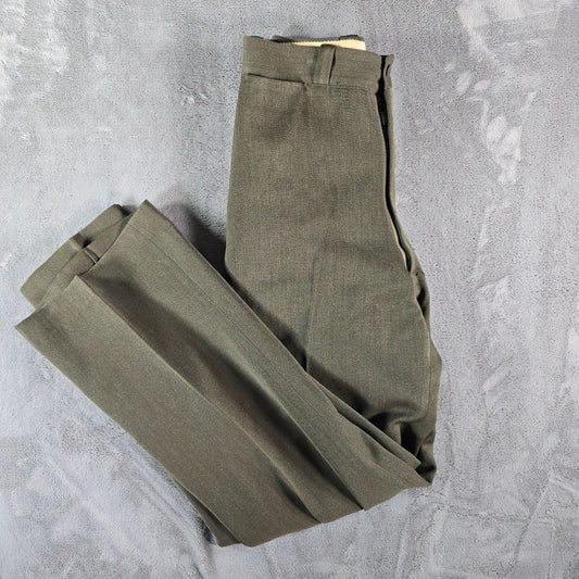 Vintage 1940s World War II USMC Officer Uniform Pants- Lt. Broni S Macys (31x32)