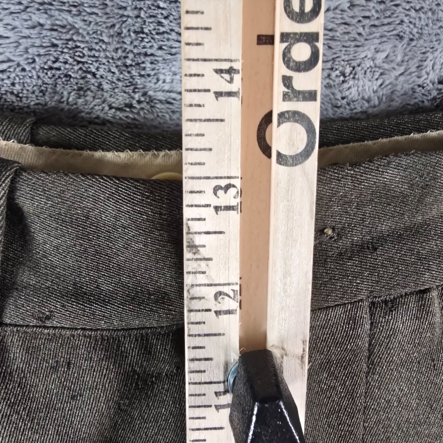 Vintage 1940s World War II USMC Officer Uniform Pants- Lt. Broni S Macys (31x32)