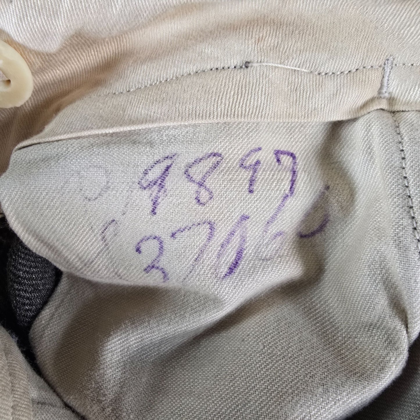 Vintage 1940s World War II USMC Officer Uniform Pants- Lt. Broni S Macys (31x32)