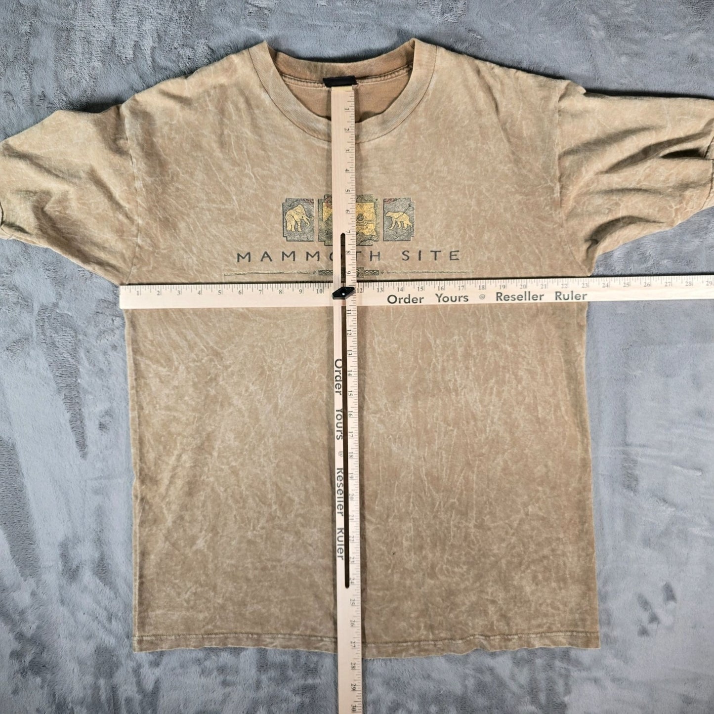 Vintage 1990s Prairie Mountain Mammoth Site Hot Springs South Dakota T-Shirt (L)
