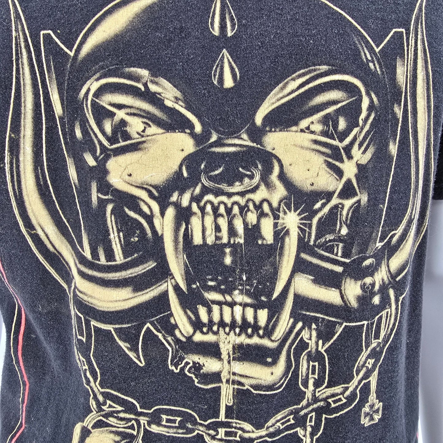 2010s Hanes Motörhead Faded Black "XXXV" 35th Anniversary Band T-Shirt (M/L)