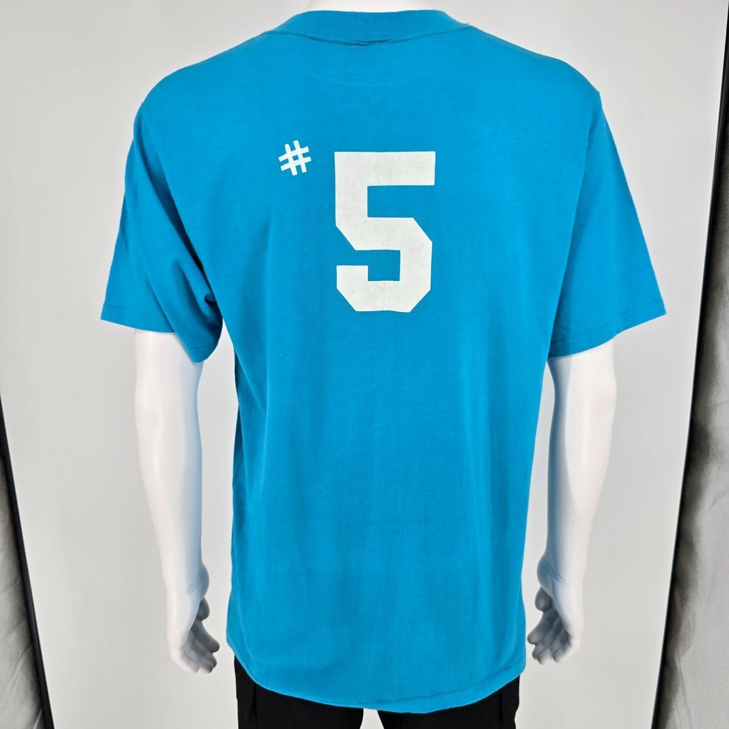 Vintage 1980s Velva Sheen I Survived Gilbert "#5" 1988 Hurricane T-Shirt (M)