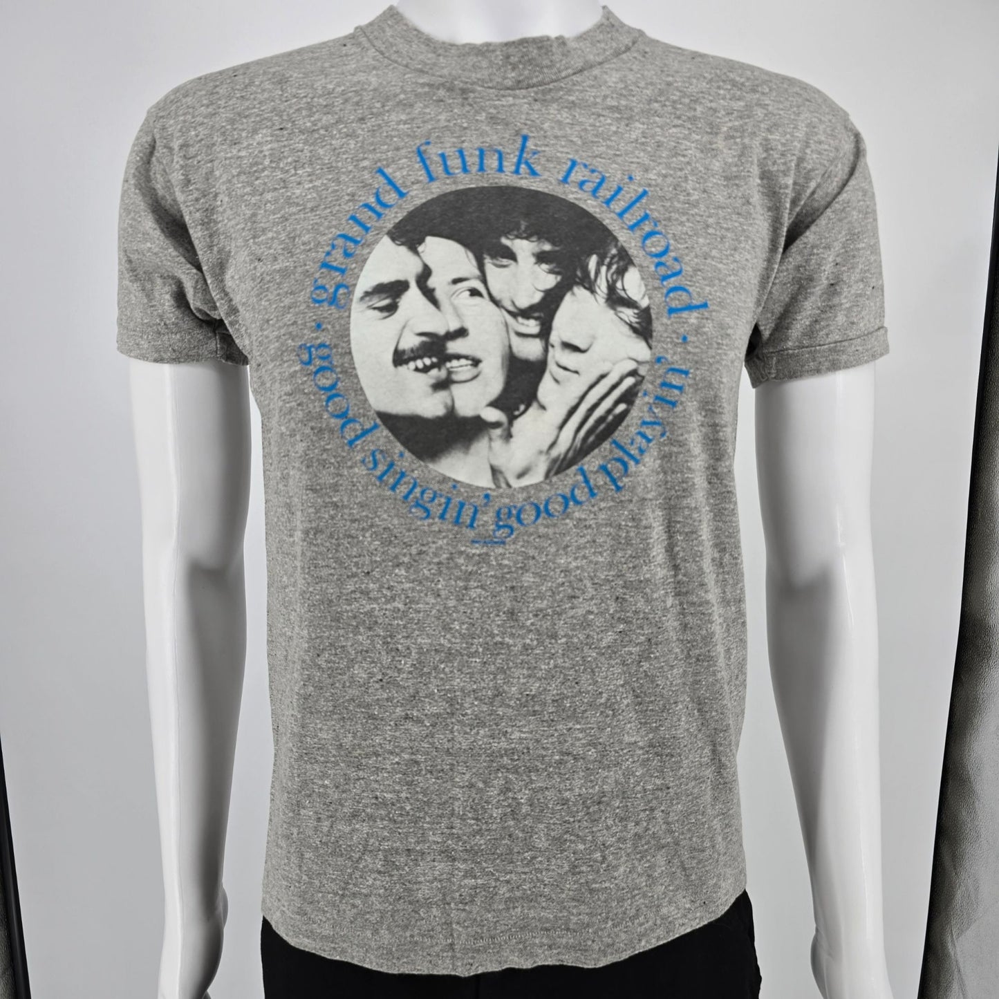 Vintage 1970s Mayo Spruce Grand Funk Railroad 1976 American Tour T-Shirt (S)