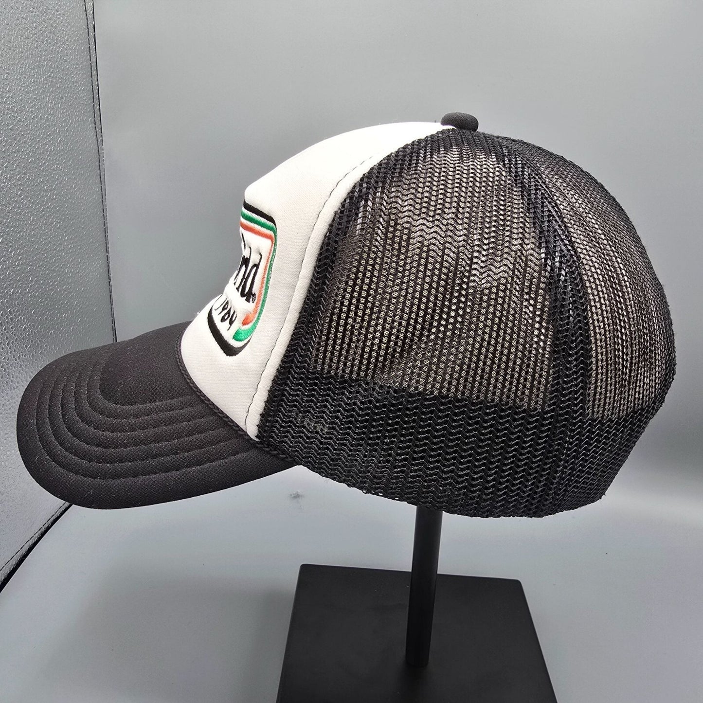 SeaWorld Est 1964 Black & White Adjustable Curved Brim Otto Trucker Hat *Fair