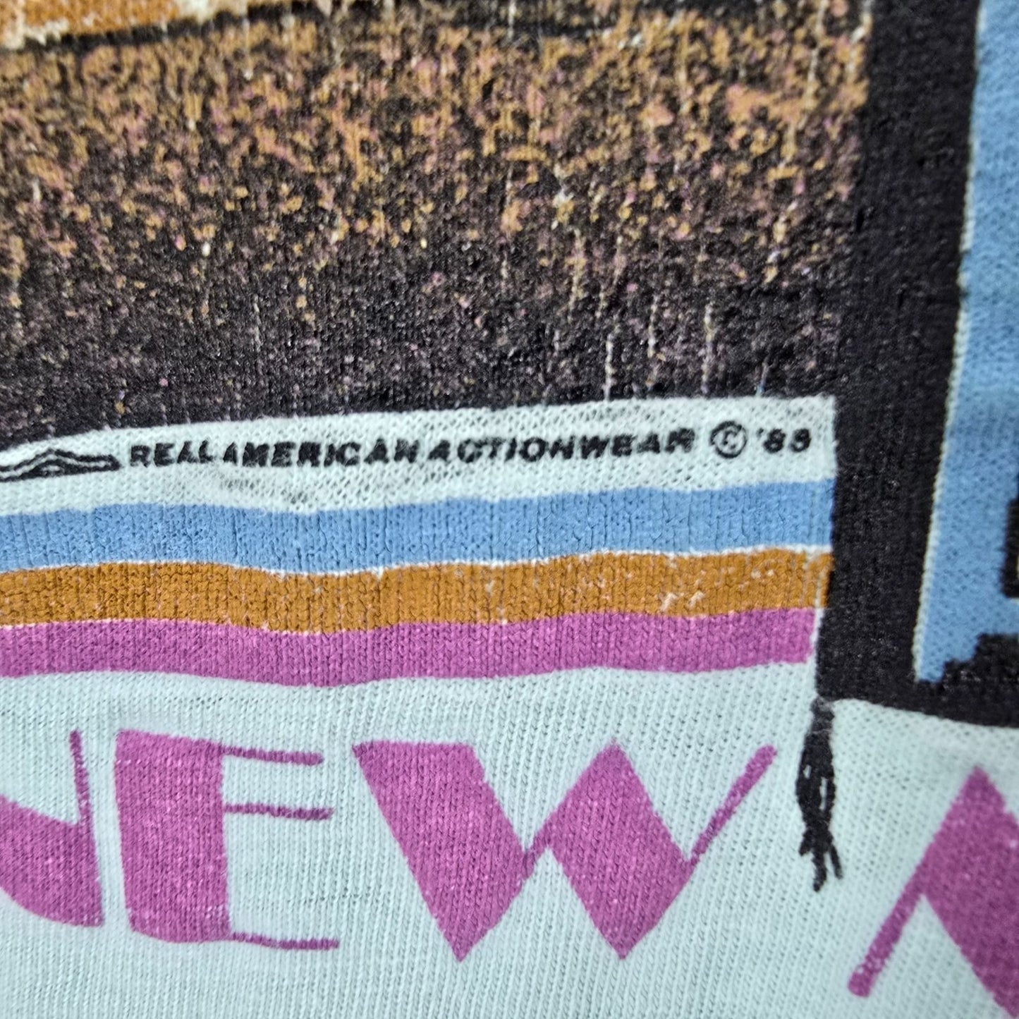 Vintage Late 1980s New Mexico Pueblo Woman Southwestern Graphic T-Shirt (L)