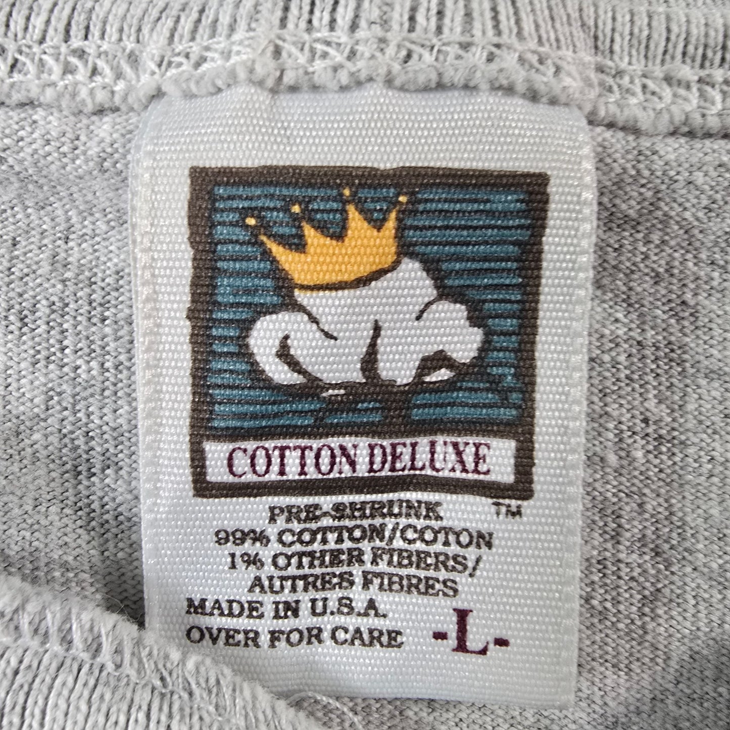 Vintage 1990s Cotton Deluxe Moab Jeep Safari Embroidered Henley T-Shirt (L)