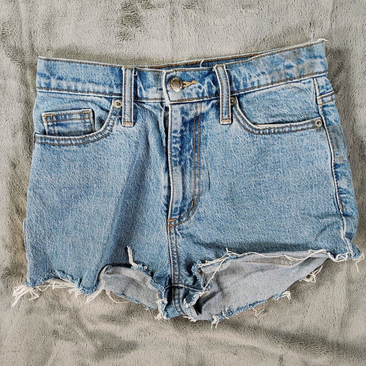 Universal Thread Goods Co "Vintage Straight" DIY Denim Cutoff Shorts (00/24R)