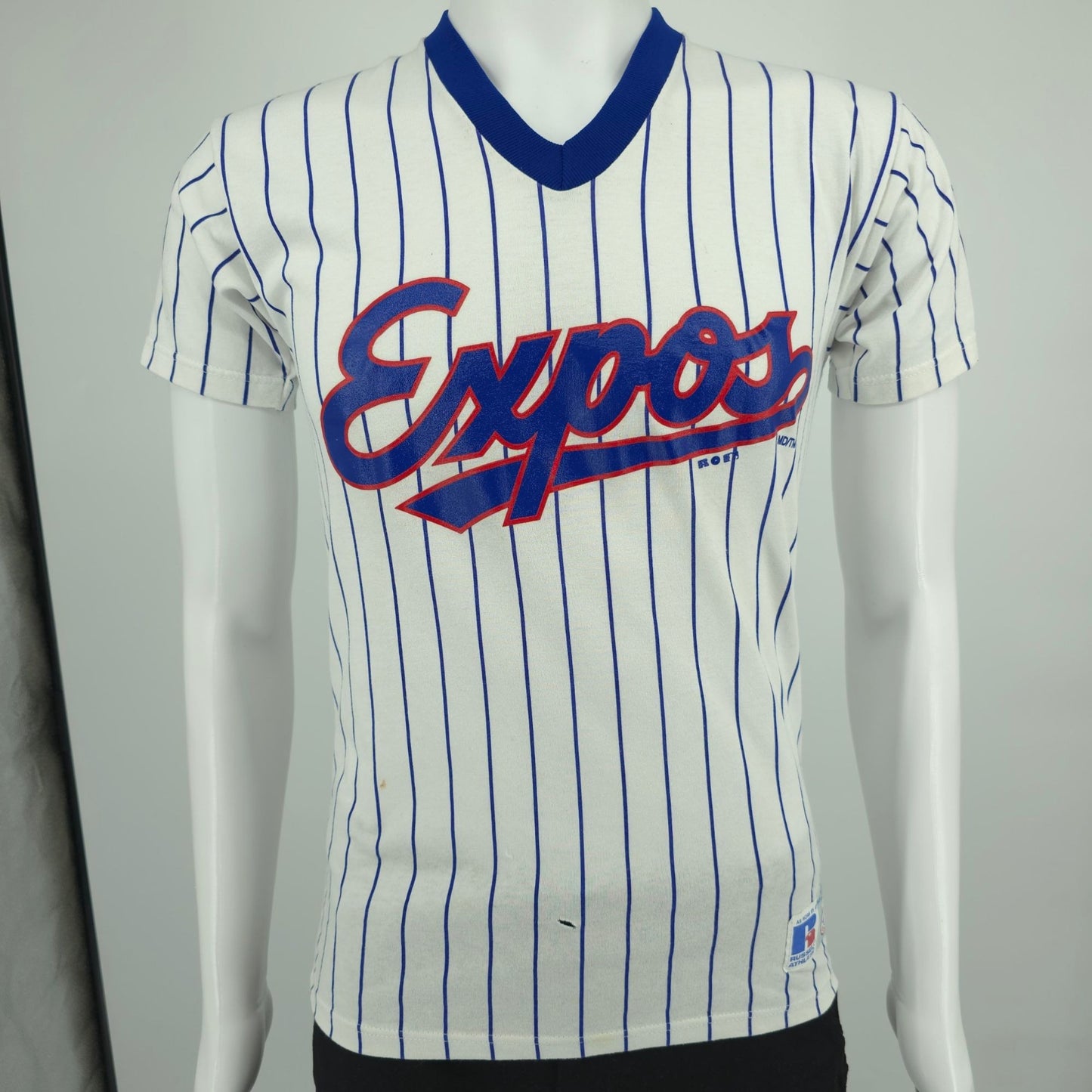 Vintage 1990s Russell Athletic Montreal Expos MLB Baseball Jersey (Youth XL)