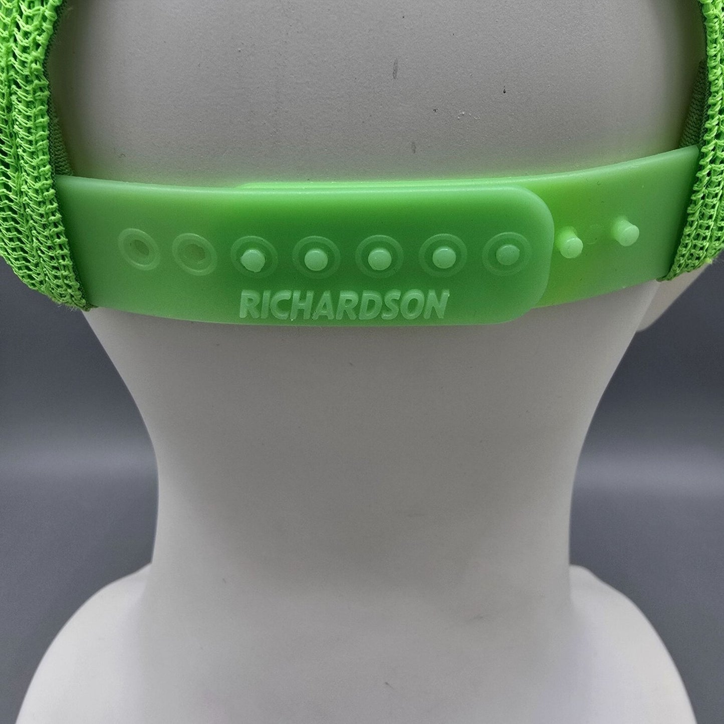 Payless Building Supply Gray & Neon Green Mesh Richardson #112 Trucker Hat *Fair