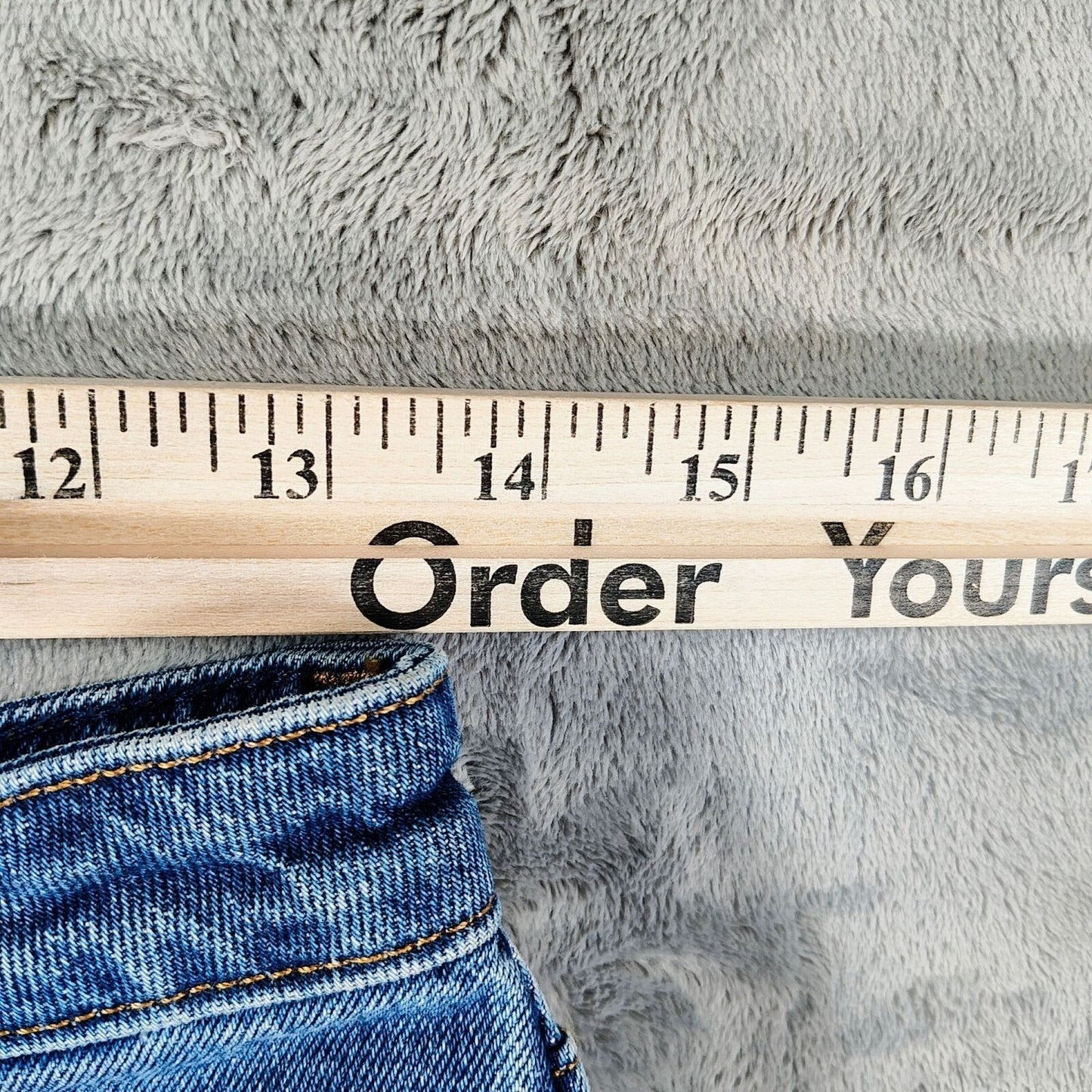 Lee Organic Cotton Women's "Carol" Denim DIY Cut-Off Jean Shorts (27" Waist)